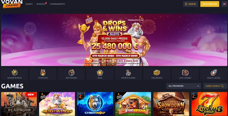 Vovan Casino Overview